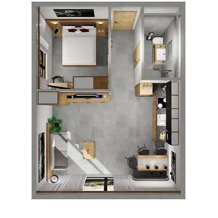 Neues Luxerioes Eingerichtetes Bock